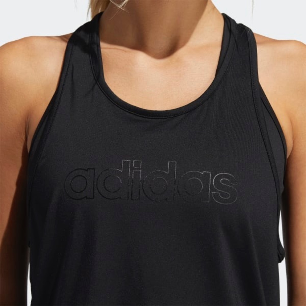 Adidas | NWT Black Logo Sports Tank